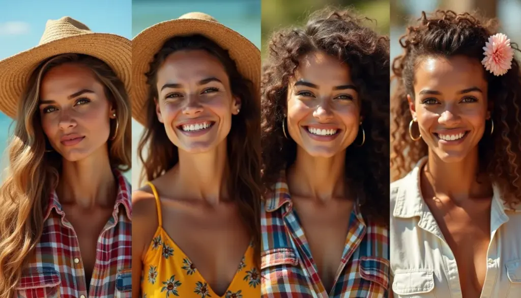 46 Ideias de Cabelo Solto Penteados para Festa Junina Fáceis e Lindos