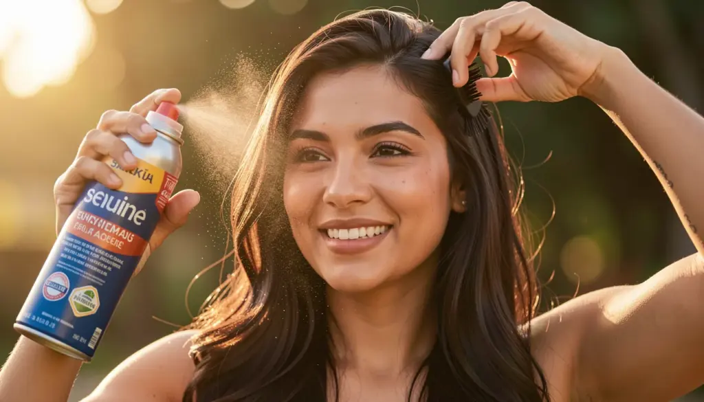Como Usar Shampoo a Seco Corretamente Sem Branquear os Fios Escuros Como Usar Shampoo a Seco Corretamente Sem Branquear os Fios Escuros