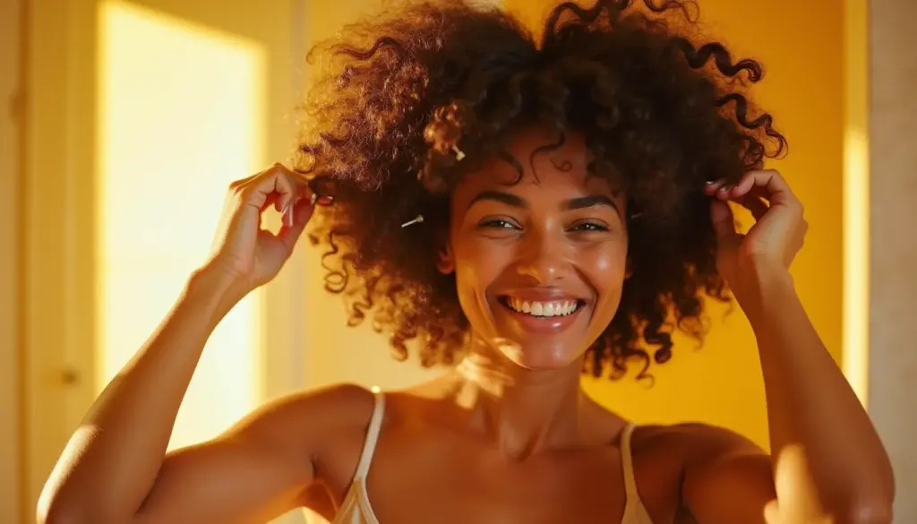 5 Penteados para Cabelo Curto Cacheado para Fazer Sozinha em 10 Minutos