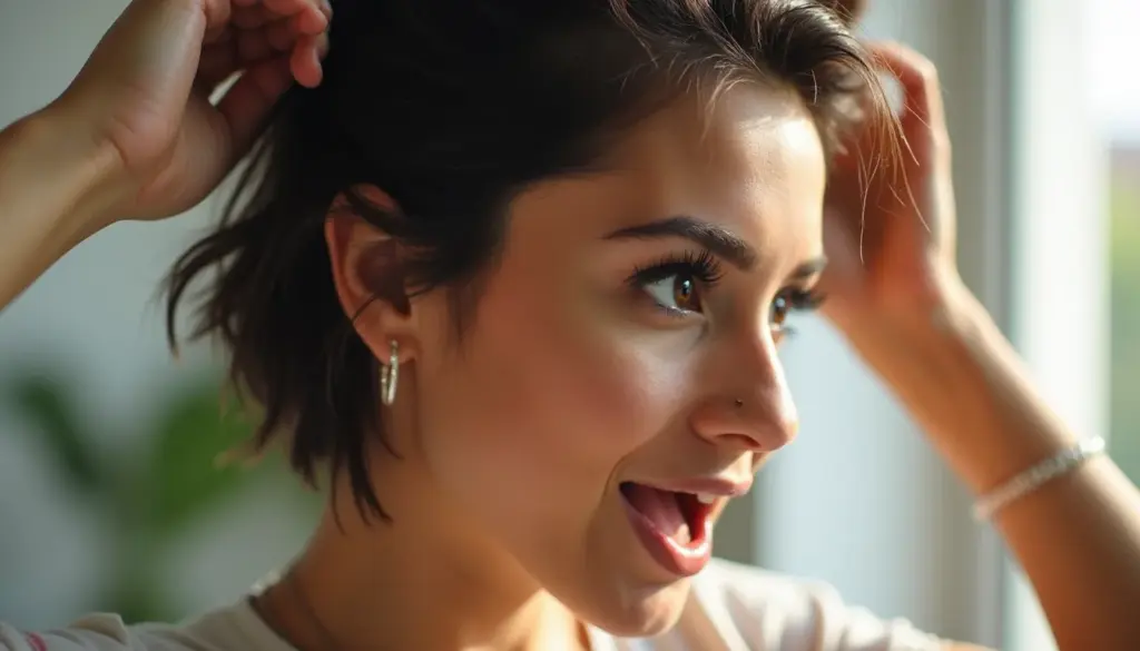 3 Penteados com Elástico para Cabelo Curto que Transformam seu Visual em Minutos