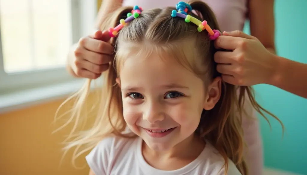 Penteado com Liguinha Fácil Infantil: 3 Estilos Rápidos que Duram o Dia Todo