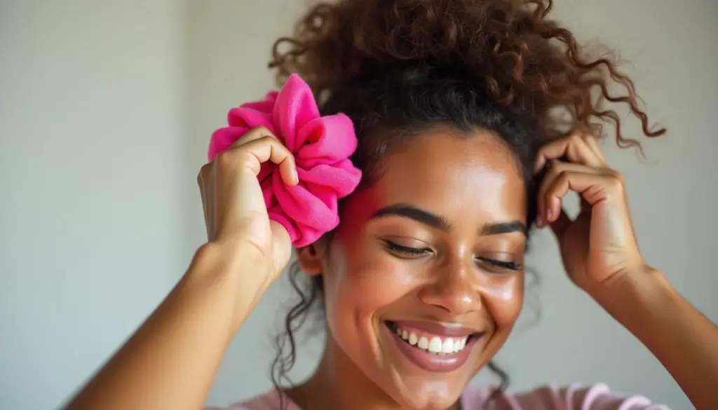 Penteado Com Xuxinha Facil: 3 Ideias Rápidas Que Funcionam Penteado Com Xuxinha Facil: 3 Ideias Rápidas Que Funcionam