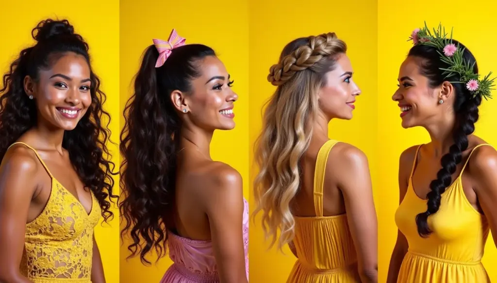 64 Ideias de Penteado Festa Junina: Fáceis, Modernos e para Todos os Cabelos